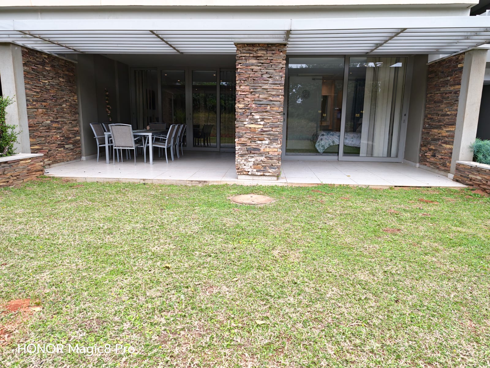 patio and bedroom